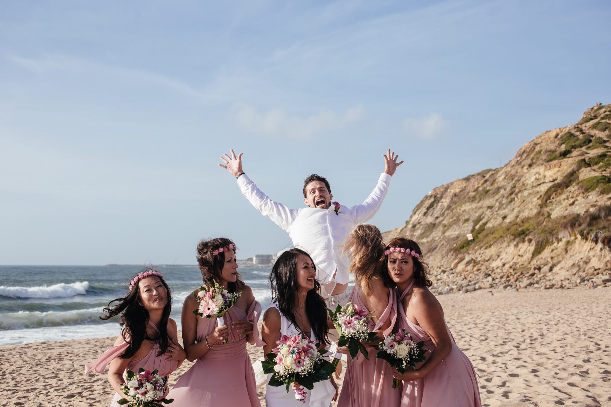 Beach Wedding in Lisbon