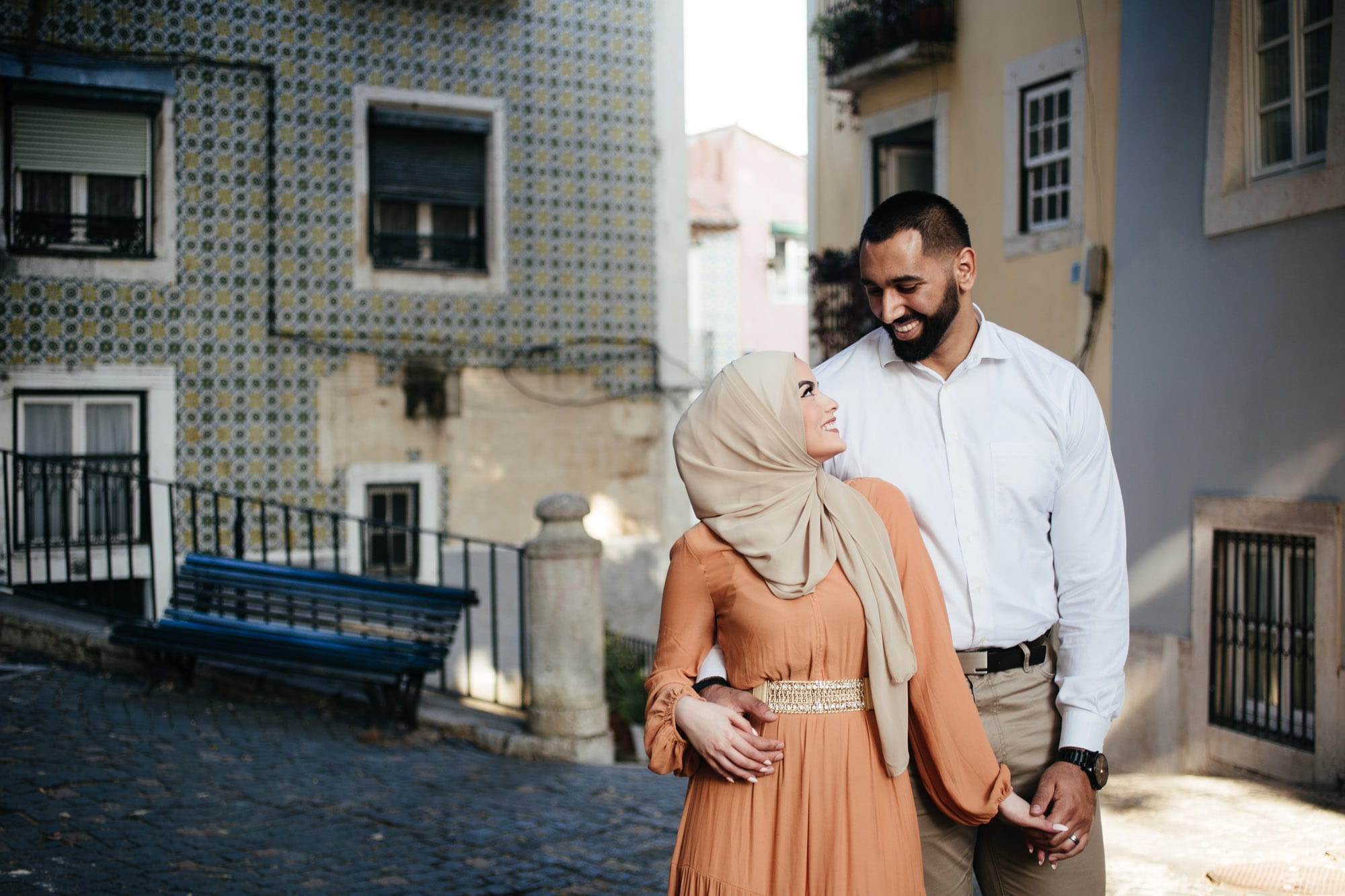Omaya, Mouhammad and Suhaila: Vacation Photo Shoot in Lisbon