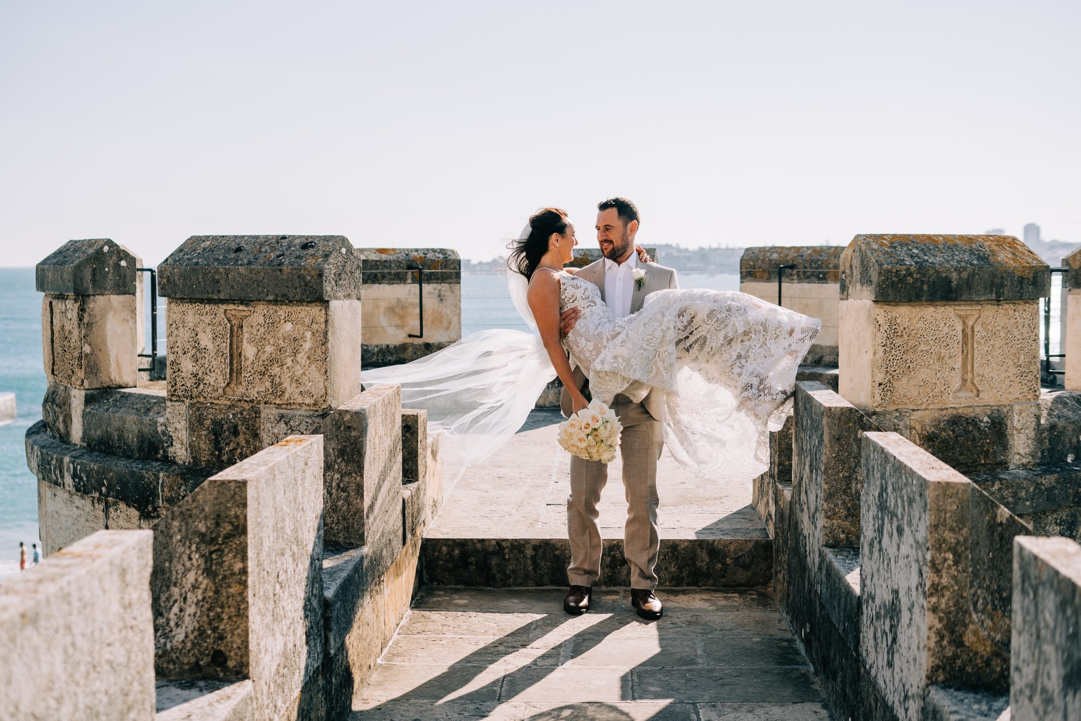 destination wedding in Forte da Cruz, Estoril